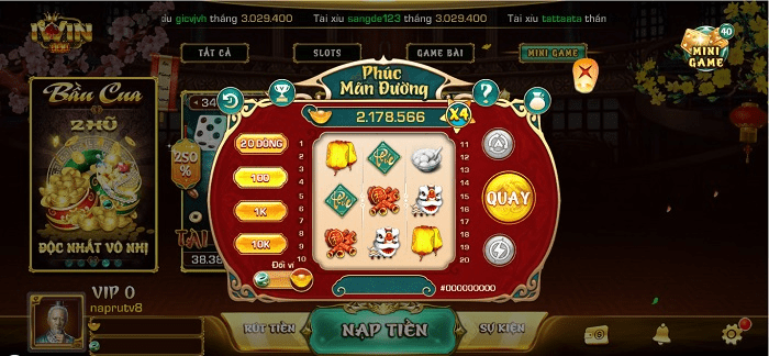 Review IWIN Club Cổng game uy tín nhất năm 2022 2 Nổ hũ Phúc mãn đường tại Iwin club