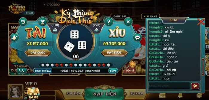 Review IWIN Club Cổng game uy tín nhất năm 2022 3 Chơi ngay tài xỉu kì phùng địch thủ