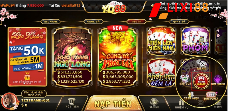 Yo88 - Game bài đổi thưởng xanh chín, nổ thưởng cực chất 7 Chơi minigame đơn giản nhận thưởng lớn