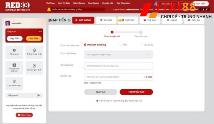 Red88 - Nhà Cái Uy Tín Đẳng Cấp Hàng Đầu Châu Á 2022 5 giao-dich-tren-red88-nhanh-chong