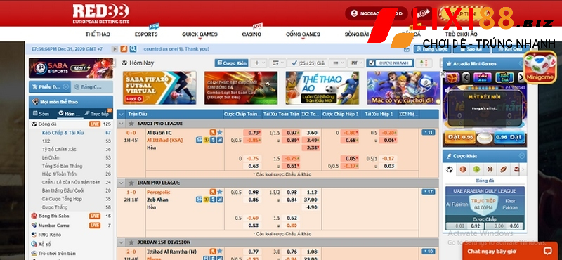 Red88 - Nhà Cái Uy Tín Đẳng Cấp Hàng Đầu Châu Á 2022 3 giao-dien-trang-dat-cuoc-red88