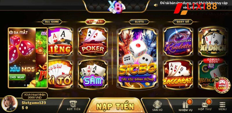 X88 - Khám Phá Game Bài Đổi Thưởng Ăn Khách Nhất Hiện Nay 6 Cổng game X88 - Nạp rút tiền linh hoạt khi người chơi cần