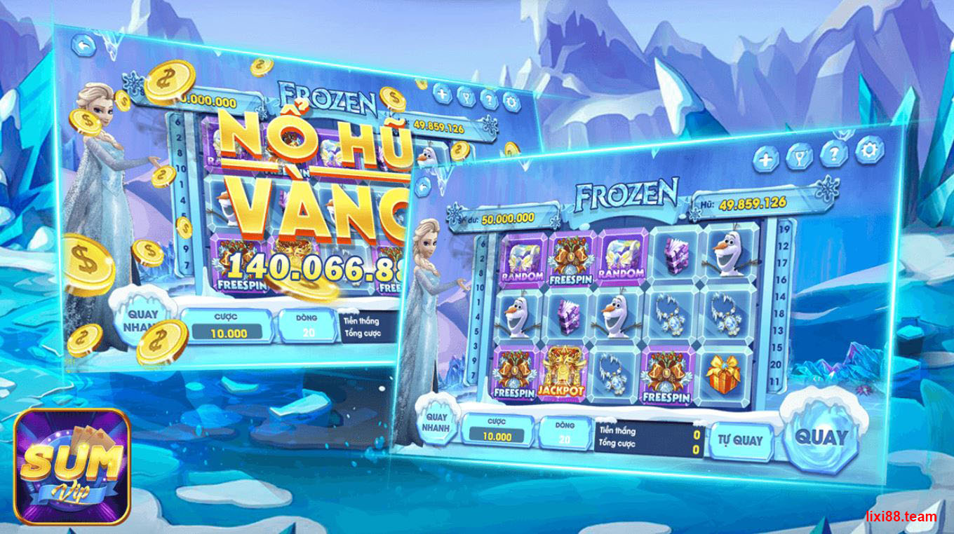 Cổng game Sumvip Club 2023 có thật sự an toàn như bạn nghĩ? 2 Giao diện Sumvip thiết kế theo phong cách 3D cực bắt mắt.