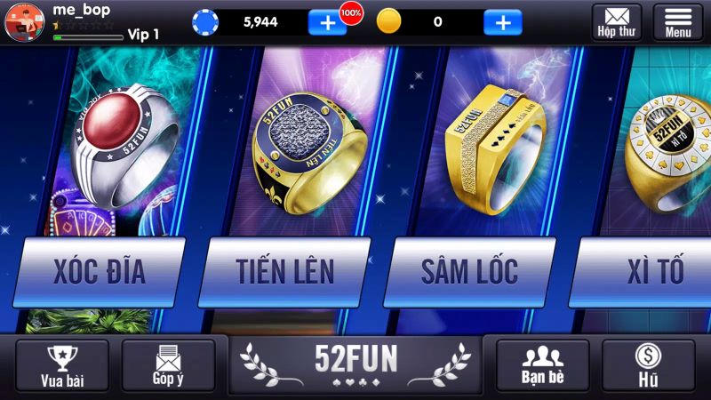 Kho game cực khủng với đa dạng các thể loại hấp dẫn tại 52Fun