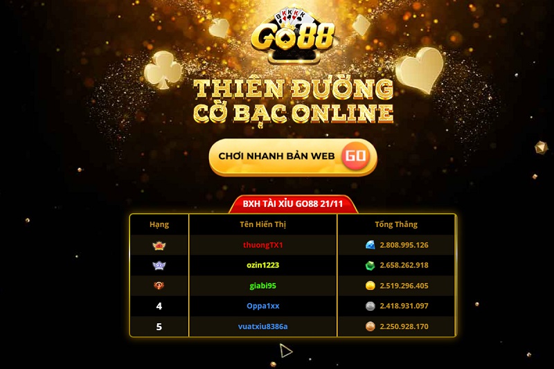 Tải Go88 - Tận hưởng ngay kho game cá cược đỉnh cao 2023 2 Lượt tải Go88 vẫn ngày càng gia tăng, không hạ nhiệt