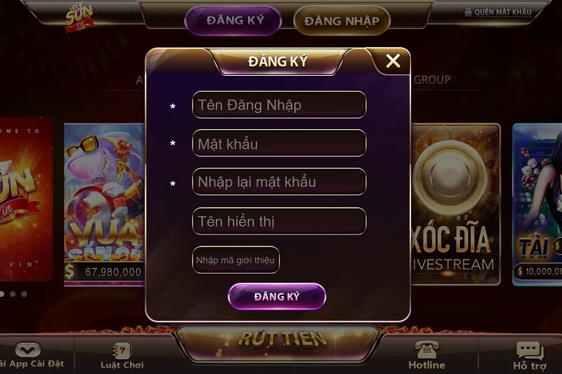 Sunwin tài xỉu - Cổng game đổi thưởng tiền thật xanh chín 3 Đăng ký tài khoản Sunwin tài xỉu nhận ngay ưu đãi hot