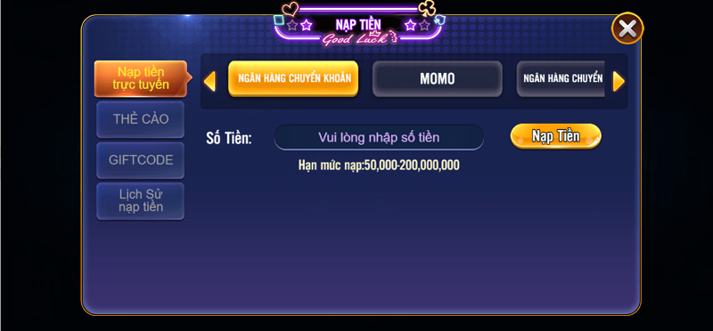 8us | 8us.life - Sân chơi giải trí đỉnh cao cho game thủ 6 Nạp tiền liền tay tham gia cá cược cùng 8us