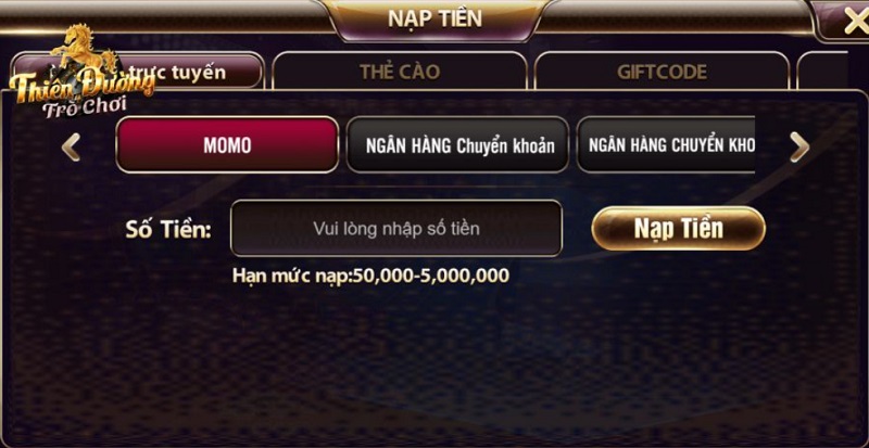 Tdtc।tdtc.live - Điểm hẹn chơi game đổi thưởng đẳng cấp 4 Nạp tiền tiện lợi qua đa dạng kênh thanh toán tại tdtc