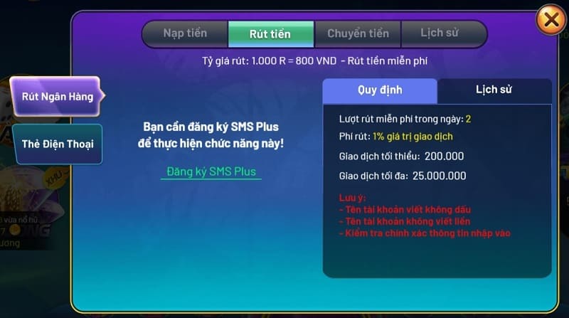 Rio66 – Cổng game giải trí được yêu thích nhất 2023 7 Rút tiền nhanh chóng tại rio66 không làm khó hội viên