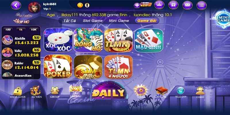 Sumvip – Thiên đường giải trí đẳng cấp nhất Việt Nam 2023 5 Sảnh game bài thú vị tại Sumvip được ưa chuộng