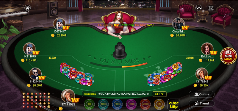 Tài xỉu md5 - Làm giàu ngay cùng các mẹo cá cược đến từ các cao thủ 2 Tài xiu md5 tựa game hấp dẫn nhiều bet thủ