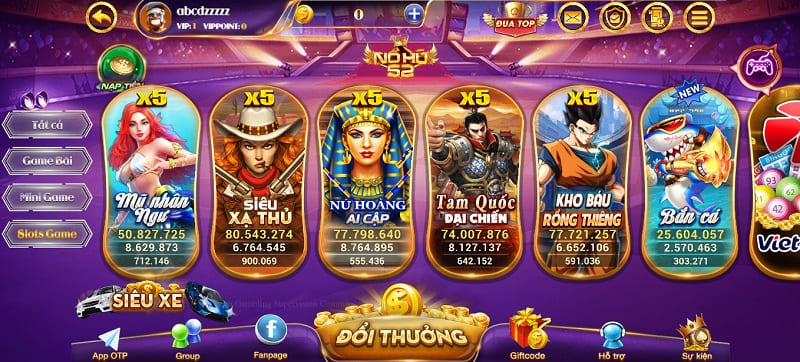 Nohu52 – Thiên đường giải trí đẳng cấp nhất của game thủ 5 Vô vàn những tựa game hấp dẫn được nhiều cược lựa chọn